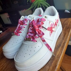pink camo bape sta size 10.5 (US)